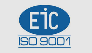 ADS logo EIC ISO 9001 couleur fond gris
